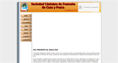 Desktop Screenshot of fomentocazaypesca.com
